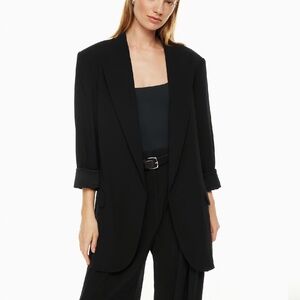 Aritzia babaton Women's Black ambition Blazer size 2
